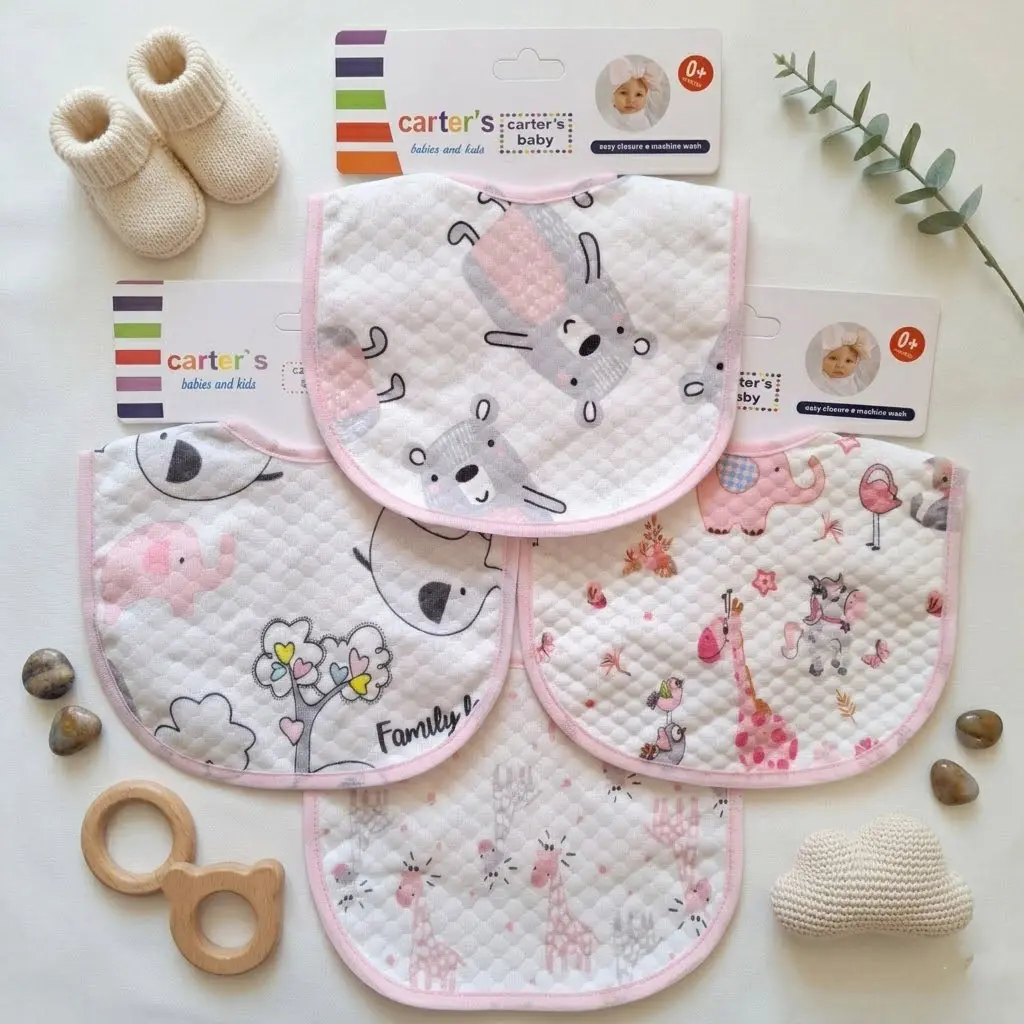 پیشبند نوزادی وارداتی برند کارترز کد 10562