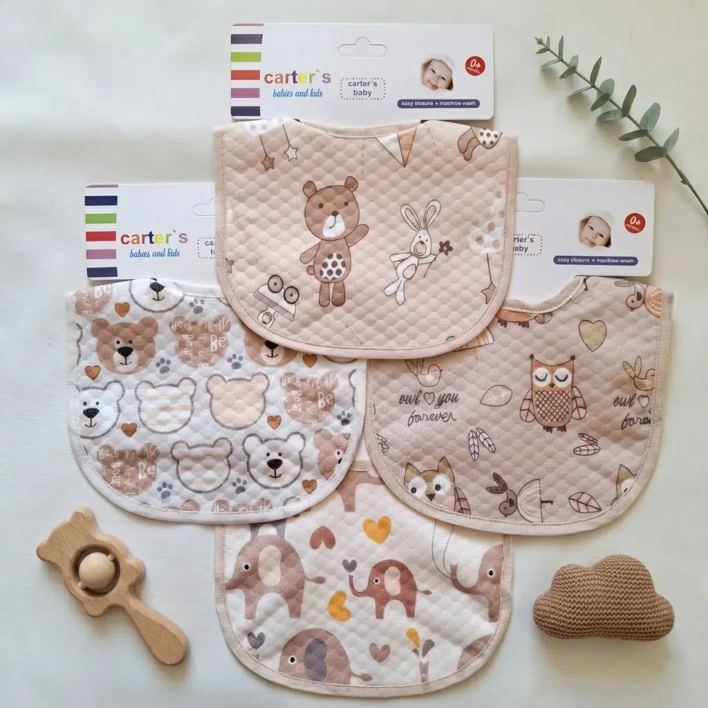 پیشبند نوزادی وارداتی برند کارترز کد 10563