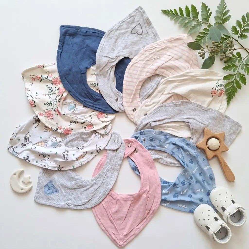 پیشبند نوزادی وارداتی کد 10565