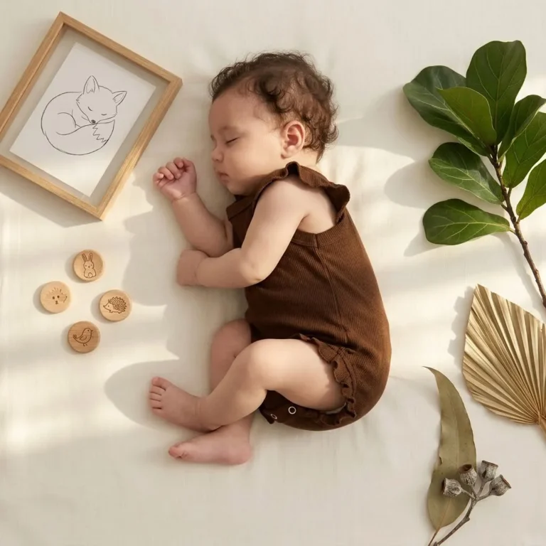 تنخور رامپر یک طرفه دخترانه رنگ شکلاتی کد 10627