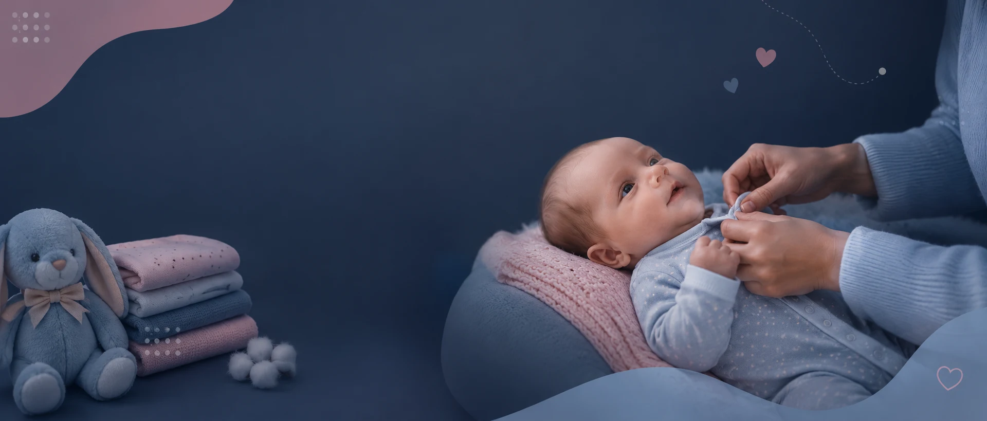 آموزش لباس پوشاندن به نوزاد